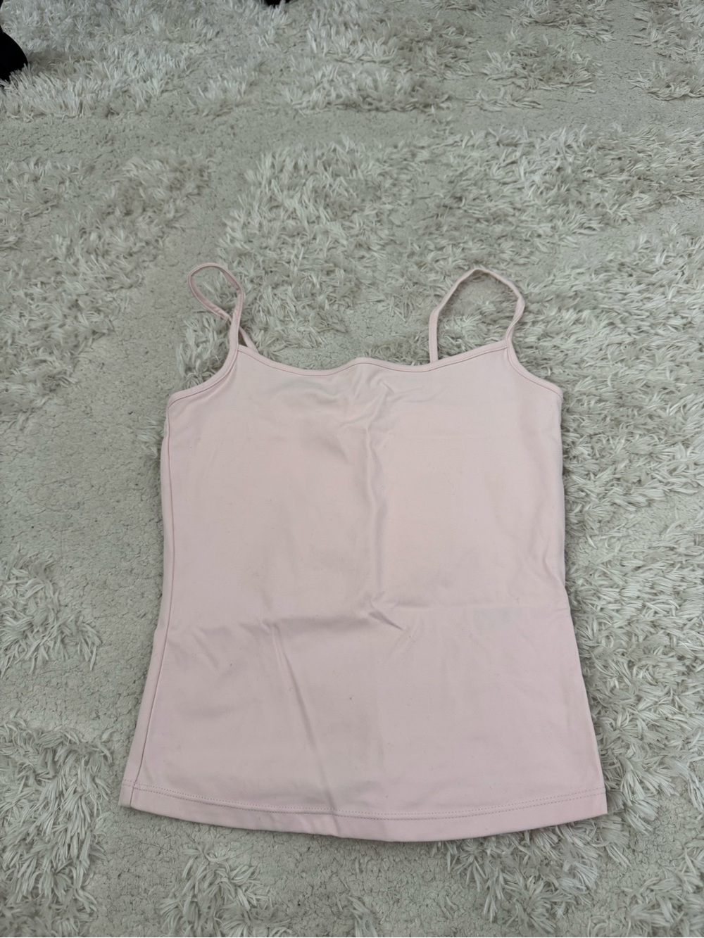 Garage Light Pink Spaghetti Strap Tank
